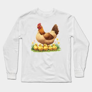 Chicken Lady Long Sleeve T-Shirt